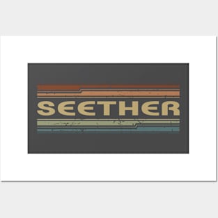 Seether Retro Lines Posters and Art